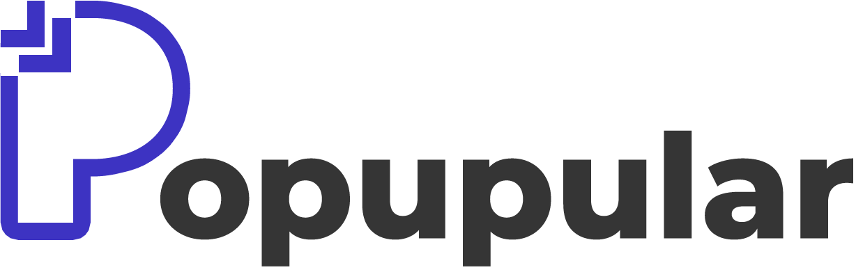 Popupular logo
